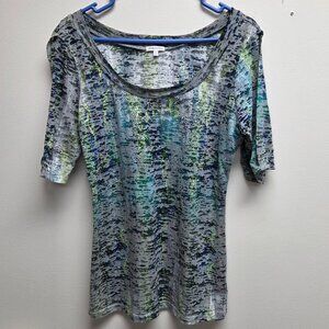 Women's Large Split Sleeve Summer Top